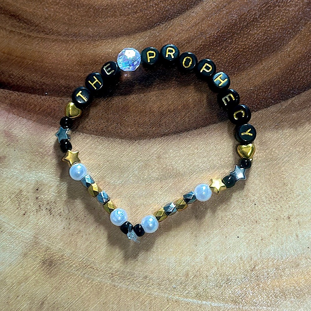 5 for $20 Taylor Swift Handmade Friendship Beaded Bracelet
“The Prophecy”